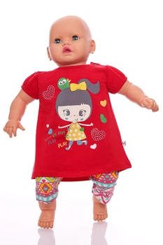 Футболка и велосипедки для девочки красный хлопок Melvin Kids 92 см (50356)