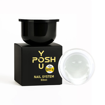 Білдер-гель для нарощування нігтів YouPOSH Refill Builder Gel рефіл 50 мл , 06 Clear Прозорий