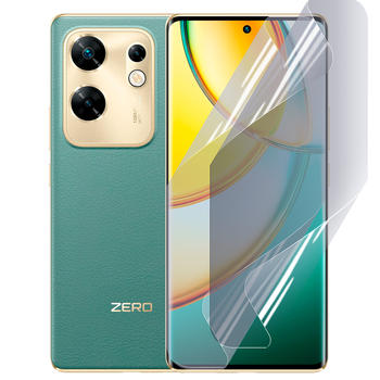Плёнка гидрогелевая для Infinix Zero 30 4G глянцевая противоударная прозрачная