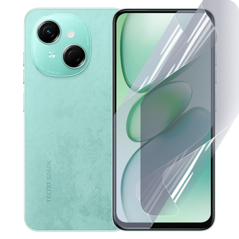 Плівка гідрогелева для Tecno Spark Go 1 (KL4) глянцева протиударна прозора