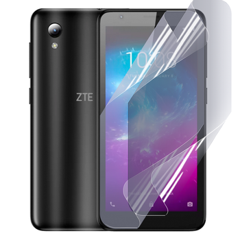 Антишпион приватная плёнка гидрогелевая для смартфона ZTE Blade L8 противоударная прозрачная