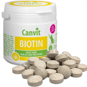 Витаминно-минеральный комплекс CANVIT Biotin 100гр, для котов