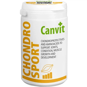 Кормовая добавка CANVIT Chondro Sport For Dogs 230гр, для активных собак, для поддержания здоровья хрящей и суставов
