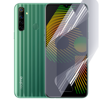Плёнка гидрогелевая для Realme 6i глянцевая противоударная прозрачная