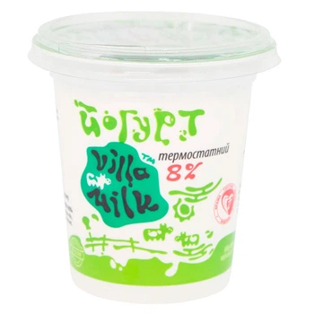 Йогурт Грецький 8% Villa Milk 300 г (19370619)