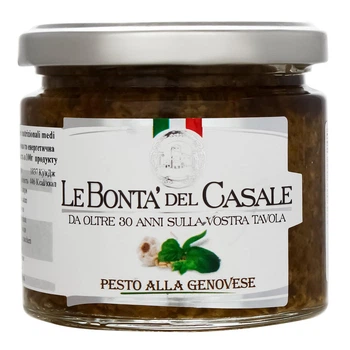 Соус Pesto alla Genovese del Casale Le Bonta' del Casale 212 мл (14954744)