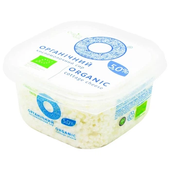 Сир кисломолочний Organic Milk 5% 300 г (18749270)
