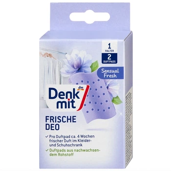 Освежитель для шкафа и гардероба Denkmit Sensual Fresh, 2 шт