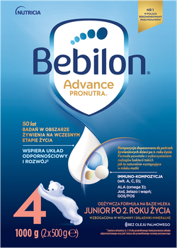 Молочна суха суміш Bebilon Advance Pronutra Junior 4 1000 г (5900852920363)