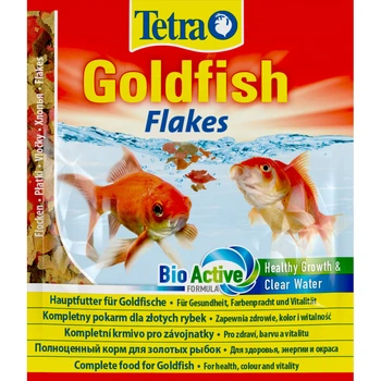 Корм сухий Tetra Goldfish Flakes для золотих рибок в пластівцях 12 г (4004218818668)