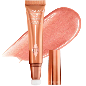 Гелевые румяна-хайлайтер Charlotte Tilbury Glowgasm Beauty Light Wand Peachgasm 12 мл