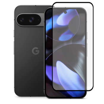 Защитное стекло для телефона Google Pixel 9 противоударное полноэкранное черное
