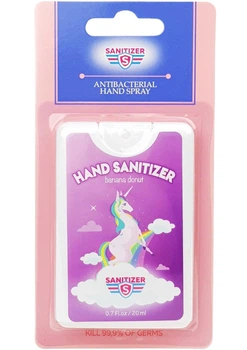 Санітайзер антисептик для рук Sanitizer Banana Donut спрей 20 мл 65% спирту