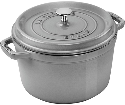 Garnek żeliwny Staub La Cocotte okrągły wysoki Grafitowy 4.8 l (3272340045028)