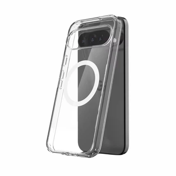 Противоударный чехол Wlons для Google Pixel 9 Pro прозрачный MagSafe