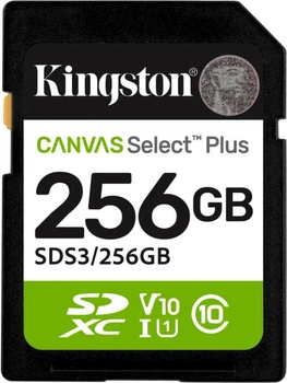 SDXC Kingston 256 GB SDXC Canvas Select Plus Gen3 SDS3/256GB