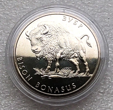 Монета Зубр 2 гривны 2003