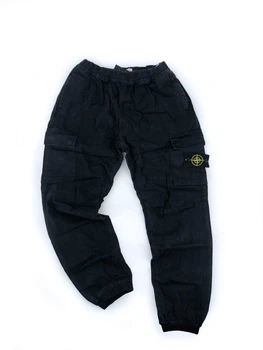 Чоловічі штани Stone Island Чорні Розмір L
