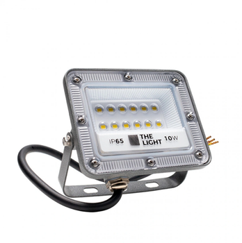 Светодиодный прожектор 10W THE LIGHT TL 4200 GR 6500K1200Lm 220V