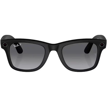 Смарт-очки Ray-Ban Meta Wayfarer Shiny Black Frame Transitions Gray Lenses (RW4006 601/SB 50-22) Б/У [148839]