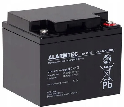 Akumulator AGM ALARMTEC BP 12V 40Ah (BP 40-12)