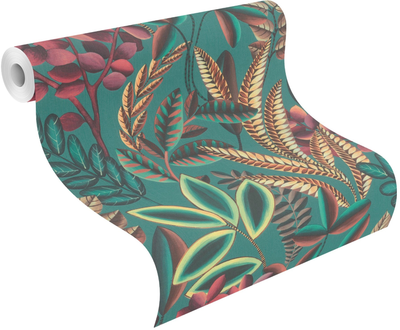 Шпалери RASCH Florentine III 485547 Червоний/жовтий/зелений (4000441485547)