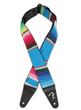 Ремень для гитары FENDER STRAP 2" SERAPE BLUE MULTI