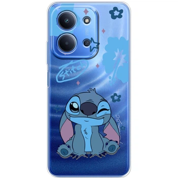 Силиконовый Прозрачный Чехол с Картинкой для Xiaomi Redmi 15C Принт (Стич, Stitch) (67020-ysp002)
