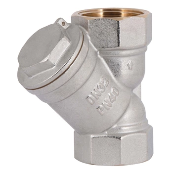 Косий фільтр грубої очистки 1 1/4" (DN32) 500 мкм никель Thermo Alliance