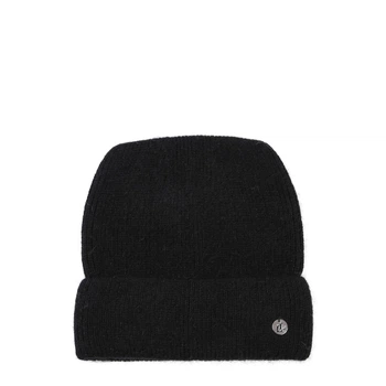 Шапка женская LuckyLOOK Бини с ушками ДАНАЯ 873-438 One Size Черный (2933534873438)