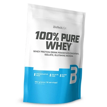 Сывороточный Протеин с добавлением аминокислот 100% Pure Whey BioTech (USA) 454г Банан (29084015)