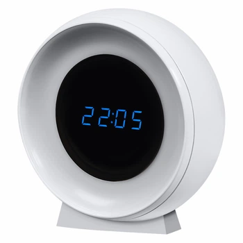 Нічник 0.30W 5V 5lm 3000-6500K 1000mAh 90x96.1x48.4mm [4099854530838] Osram NIGHTLUX CLOCK на акумуляторі