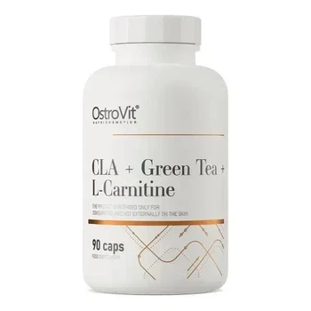 Комплекс CLA + Green Tea + L-Carnitine OstroVit, 90 капсул