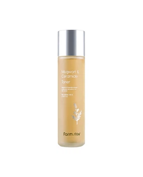 Тонер з полином та керамідами Farm Stay Mugwort & Ceramide Toner