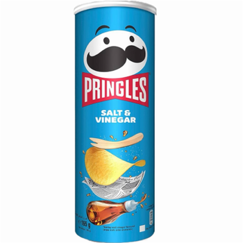 Чіпси картопляні Pringles Salt & Vinegar 165 г