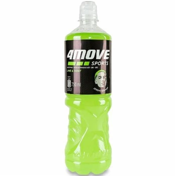 Напій 4MOVE Isotonic Lime & Mint Лайм і М'ята 750 мл