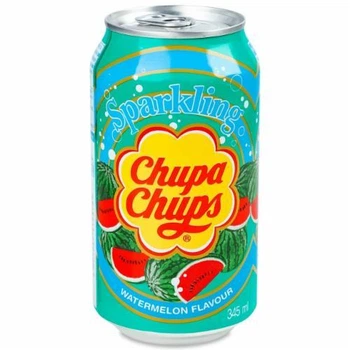 Напій газований Chupa Chups Watermelon Кавун 345 мл