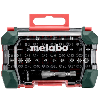 Набор насадок Metabo 626700000 30 шт с универсальным магнитным держателем