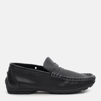 Детские кожаные мокасины для мальчика Irbis 949 34 Black