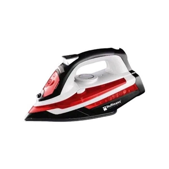 Паровой утюг Hoffmans HM-9031 2800 Вт с антипригарной подошвой Черный с красным