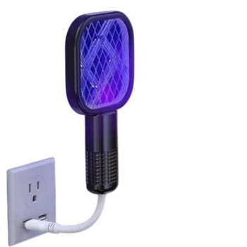 Ультрафиолетовая ловушка для комаров и насекомых USB, черная, 27x9 см