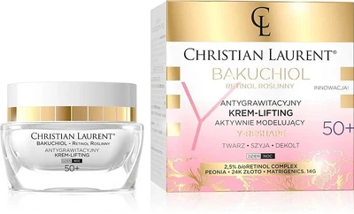 Крем-лифтинг для лица Christian Laurent Bakuchiol 50+ от морщин 50 мл (5903416018681)