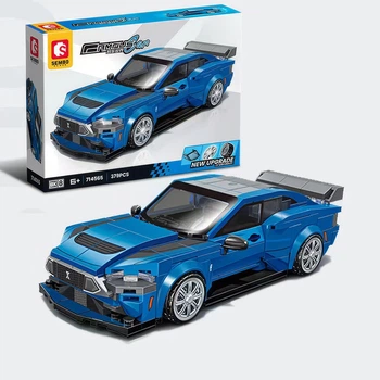 Конструктор Sembo Block Ford Mustang Shelby GT500 S550 (379 деталей)