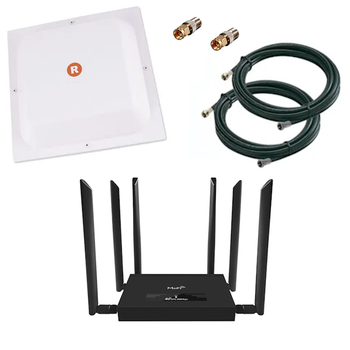 4G Wi-Fi комплект для города TianJie R300 Pro + MIMO Антенна 17 dB
