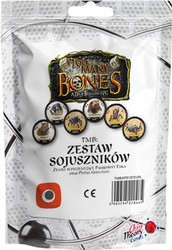 Dodatek do gry planszowej Portal Games Too Many Bones: Zestaw Sojuszników (edycja polska)(5905794220465)