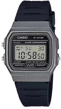 Мужские часы CASIO F-91WM-1BEF