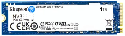 SSD диск SSD NVMе Kingston NV3 1TB M.2 2280 NVMe PCIe 4.0 x4 3D NAND (SNV3S/1000G)