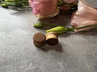 Плаги из дерева украшение в уши тоннели