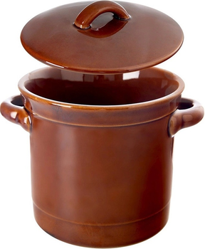 Pojemnik do kiszenia Orion ceramiczny z pokrywką 1 l (8592381200015)