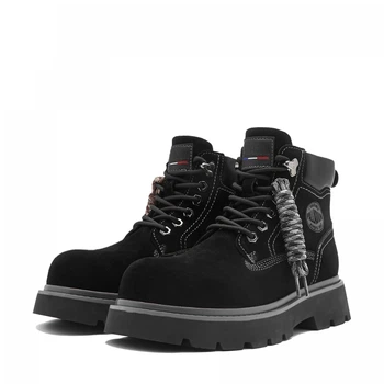 Чоловічі черевики Palladium Martin Boots Suede Darth Vader 41 Чорний 74943-002-M